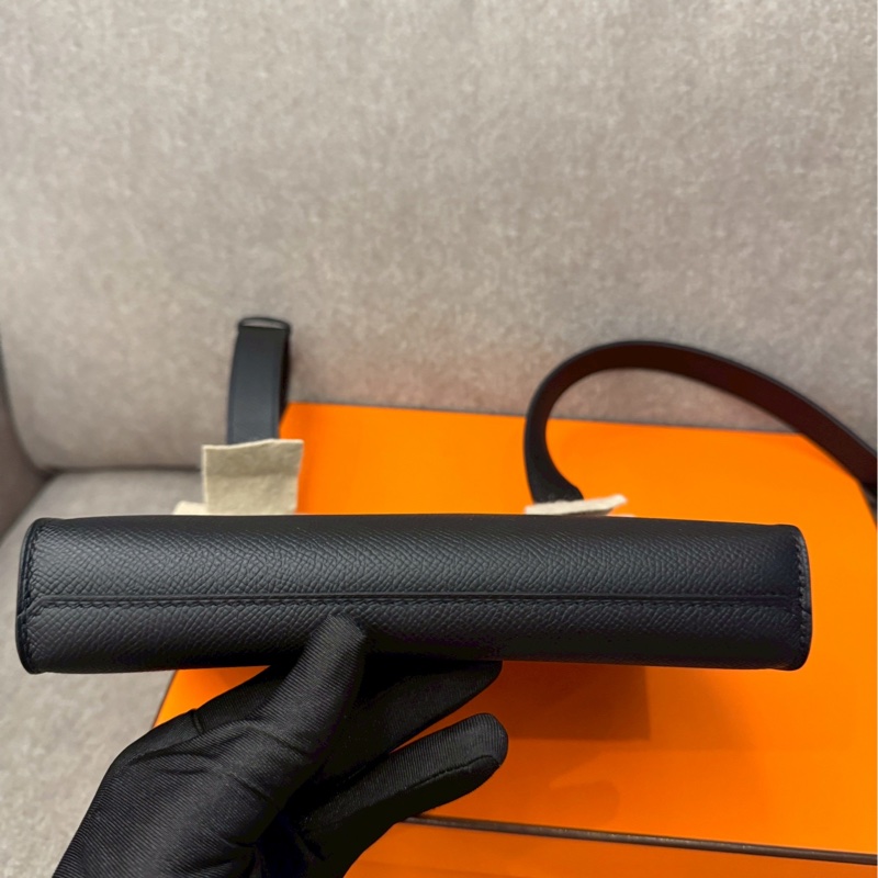 愛馬仕新款黑銀肩背/斜背-1