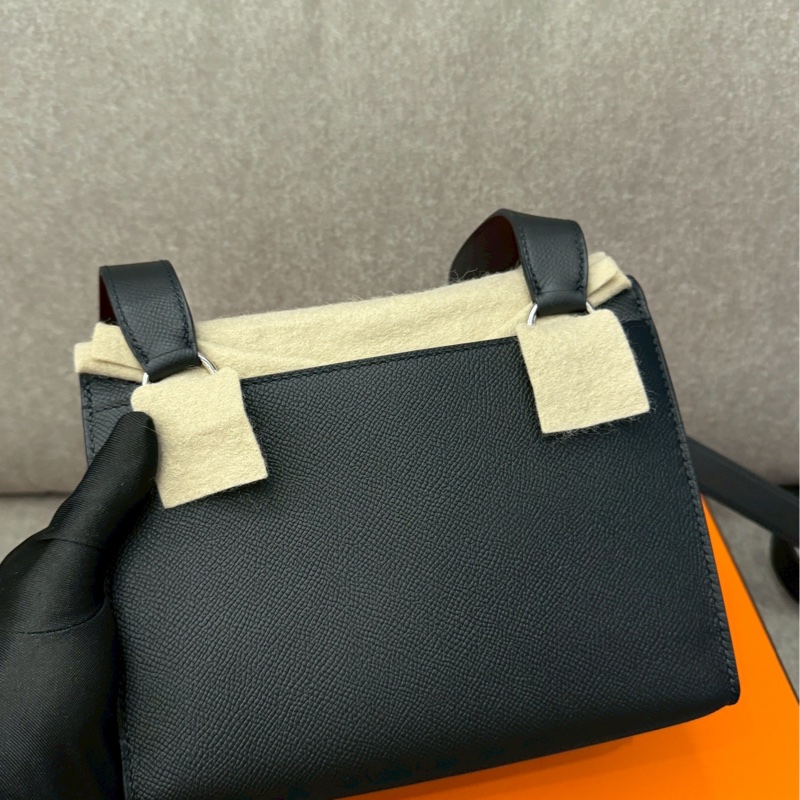 愛馬仕新款黑銀肩背/斜背-2