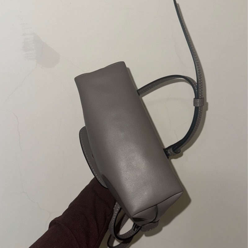 LE PLIAGE XTRA 手拿包 XS 斑鳩色 - 皮革-4