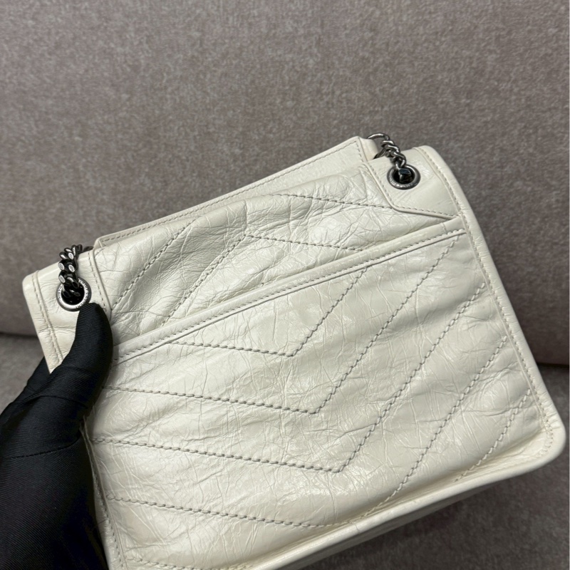 YSL 白色Niki小號-2