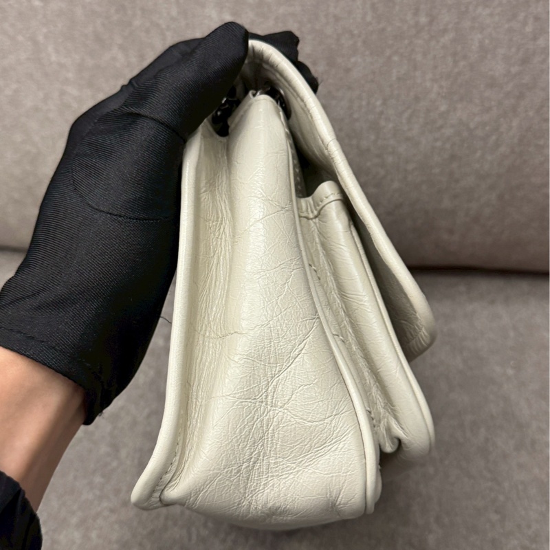 YSL 白色Niki小號-4