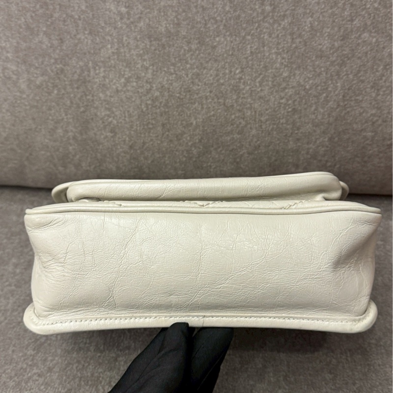 YSL 白色Niki小號-7