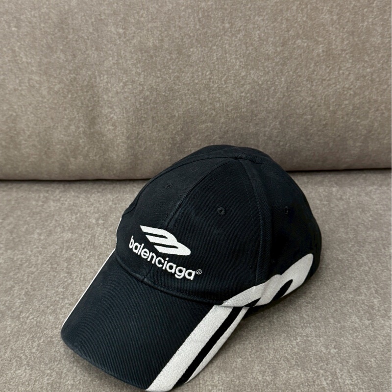 巴黎世家刺繡3B帽帽-0