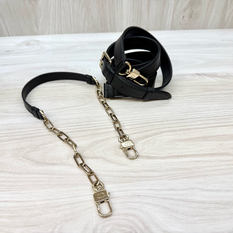 DIOR黑色羊皮金釦Lady D-Joy黛妃包M0613ONGE-19