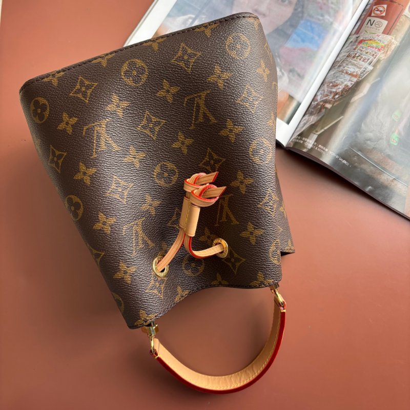 Néonoé BB ::LOUIS VUITTON:: LV M46581 經典花紋手提兩用水桶包-0