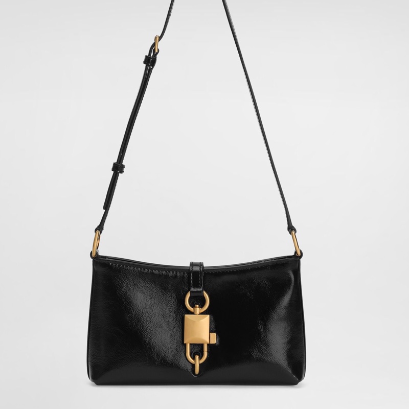 Dolce & Gabbana 女士 小牛皮鎖扣式肩包均碼碼20cm*4cm*12cm-3