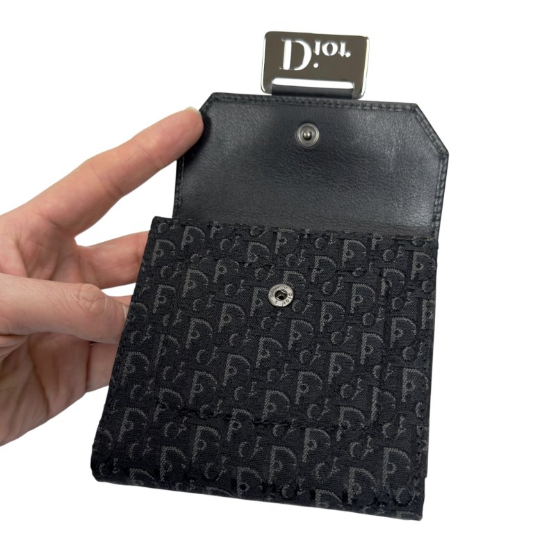 DIOR Trotter 老花 銀包-14