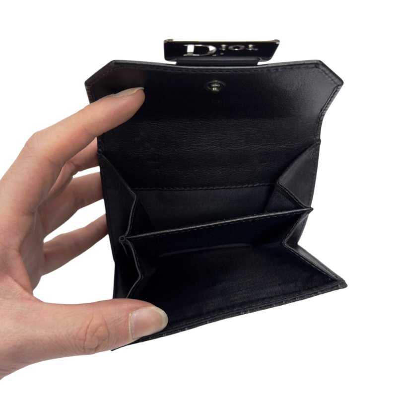 DIOR Trotter 老花 銀包-16