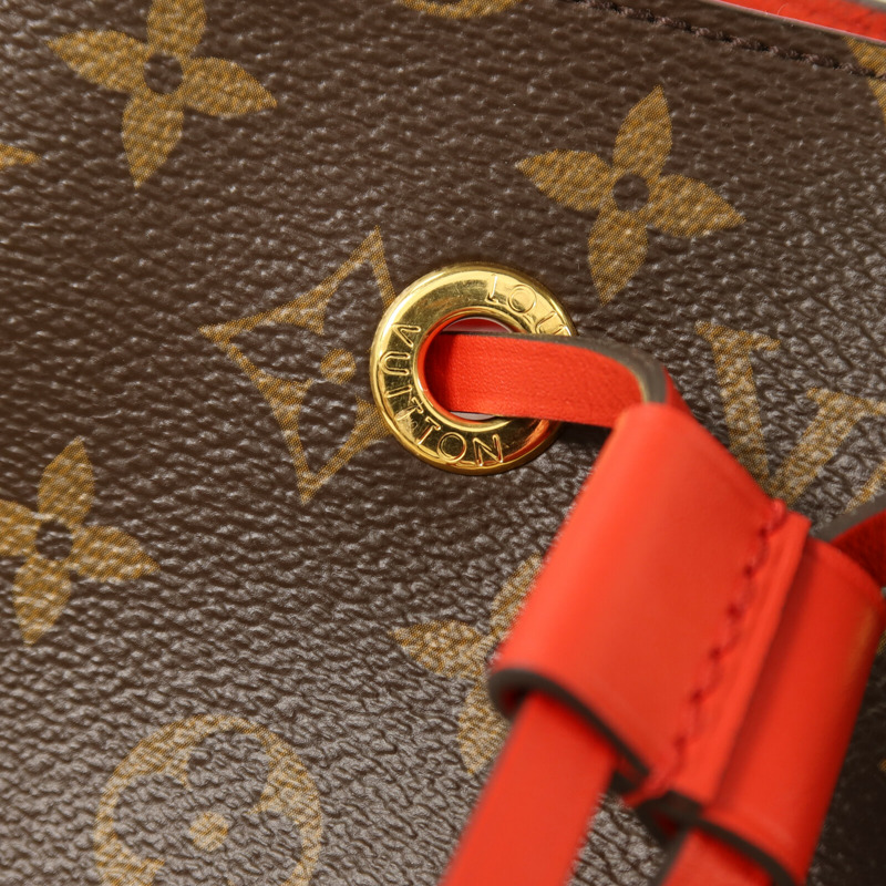 LOUIS VUITTON Monogram Neo Noe Bucket Bag金扣肩背袋-10