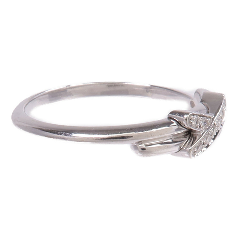 Chaumet 18K白金Jeux de Liens Ring鑽石戒指Chaumet#52/US#6.25-3