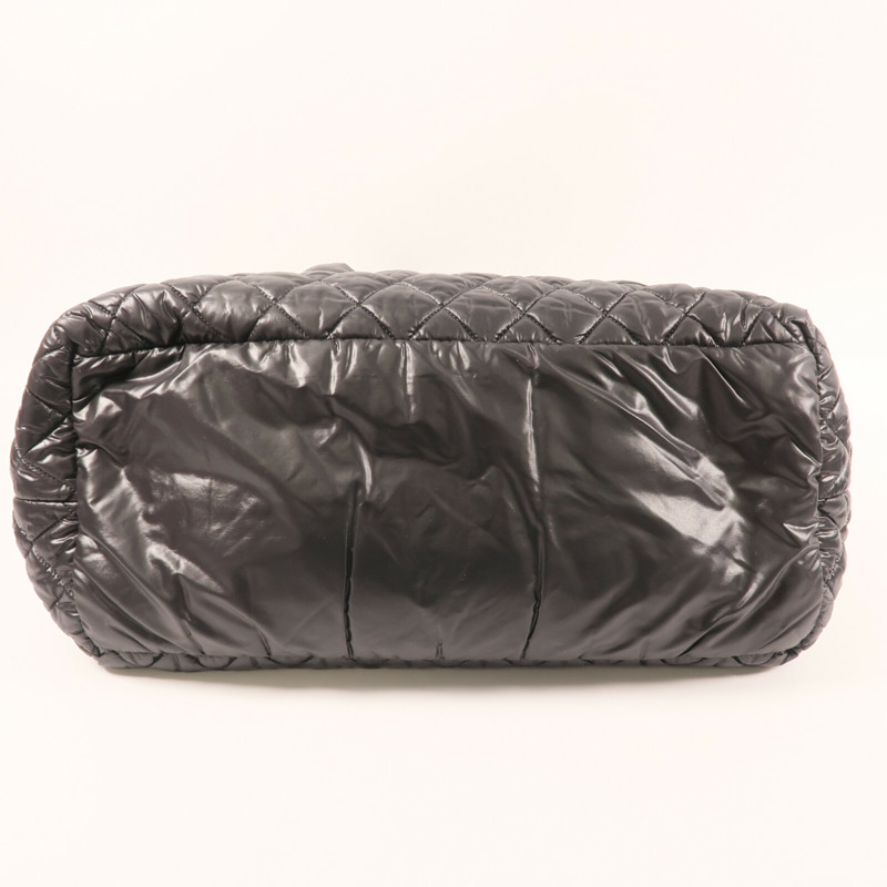 CHANEL 尼龍Coco Cocoon Tote Bag銀扣手挽袋-3