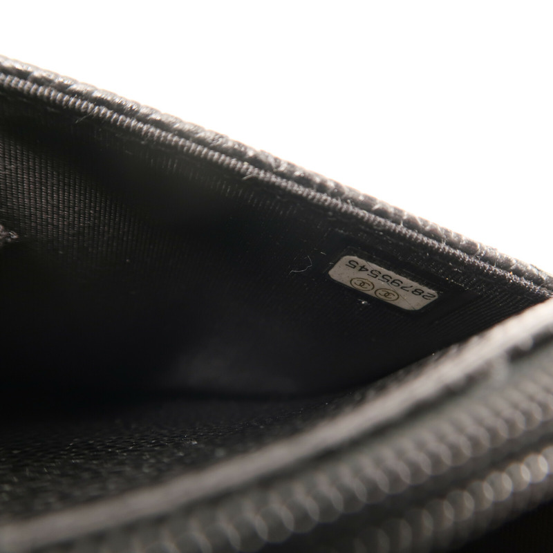 CHANEL WOC Wallet On Chain銀扣鏈帶肩背袋-12