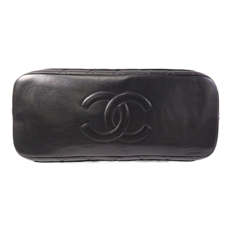 CHANEL 羊皮皮革Vintage Shoulder Bag金扣肩背袋-3