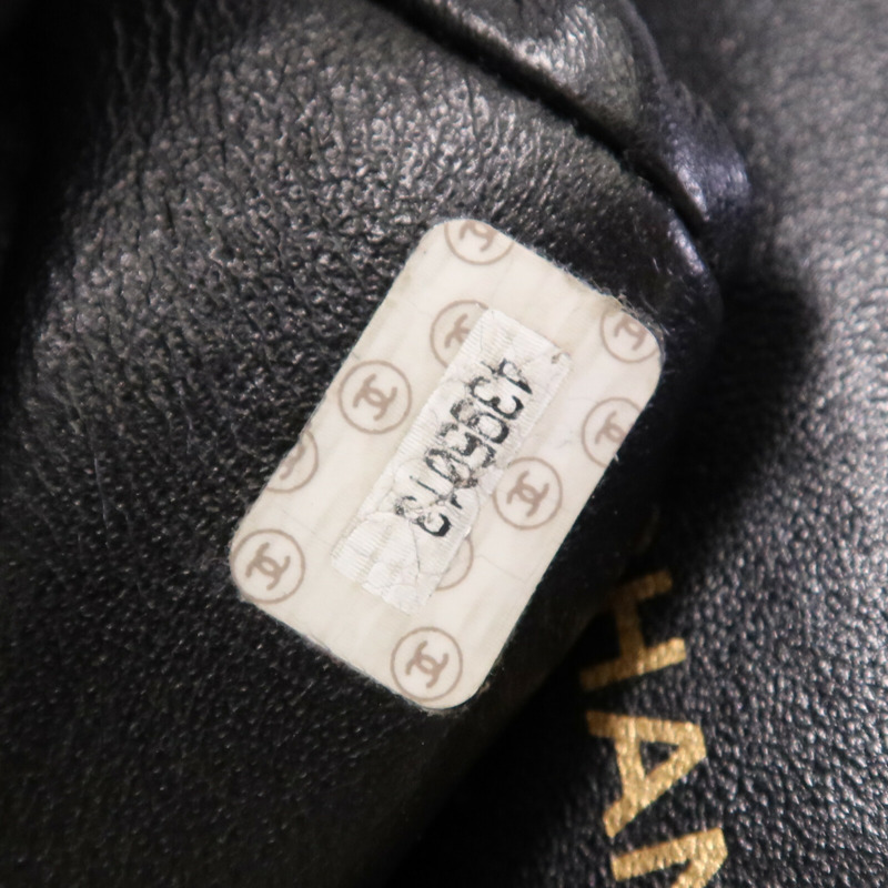 CHANEL 羊皮皮革Vintage Shoulder Bag金扣肩背袋-7