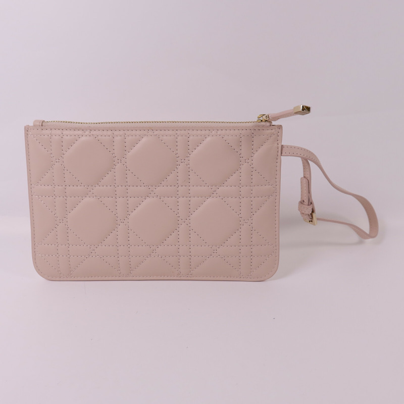 Dior 牛皮皮革Medium Toujours Bag金扣手挽袋-16