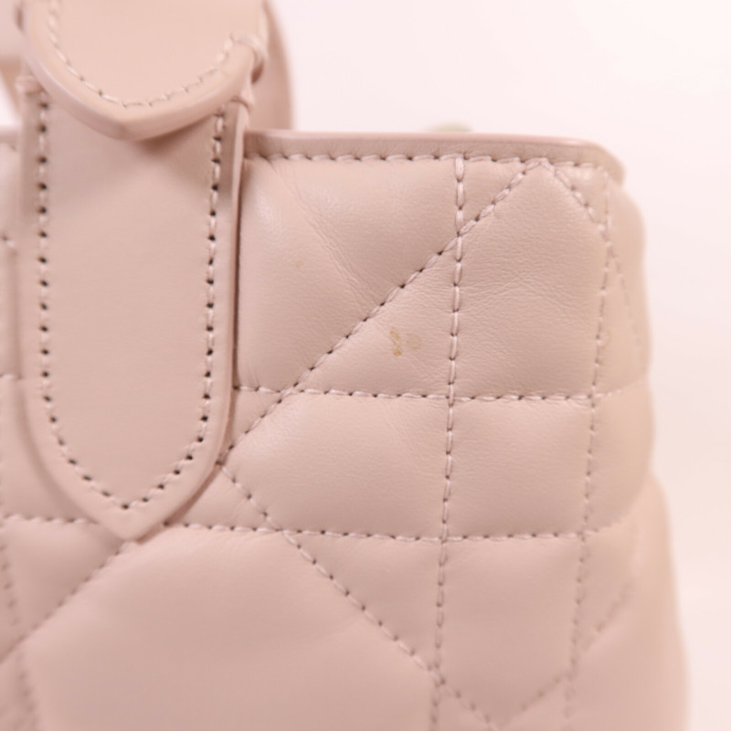 Dior 牛皮皮革Medium Toujours Bag金扣手挽袋-20