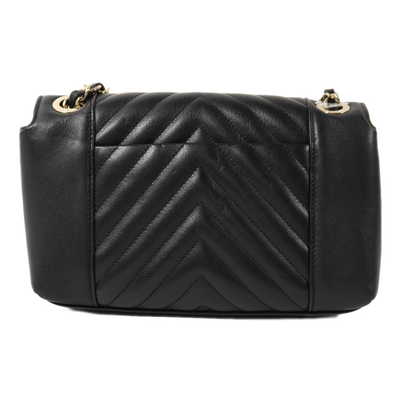 CHANEL 牛皮皮革Shoulder Bag金扣鏈帶肩背袋-1