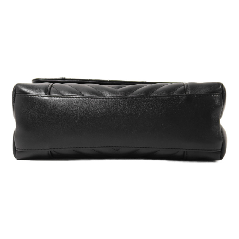 CHANEL 牛皮皮革Shoulder Bag金扣鏈帶肩背袋-3