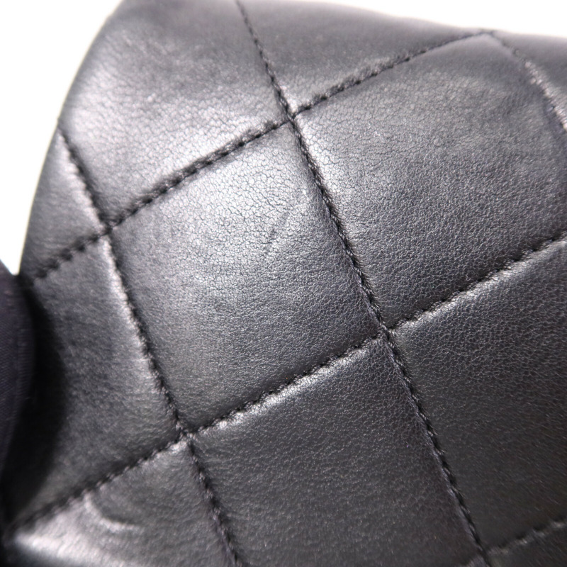 CHANEL 牛皮皮革Chain Shoulder Bag金扣手挽肩背兩用袋-18