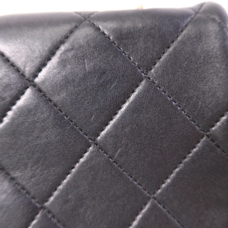 CHANEL 牛皮皮革Chain Shoulder Bag金扣手挽肩背兩用袋-19