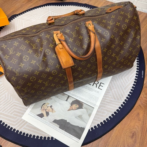 Louis Vuitton Keepall 50旅行袋 vintage 中古 二手 手提 斜背