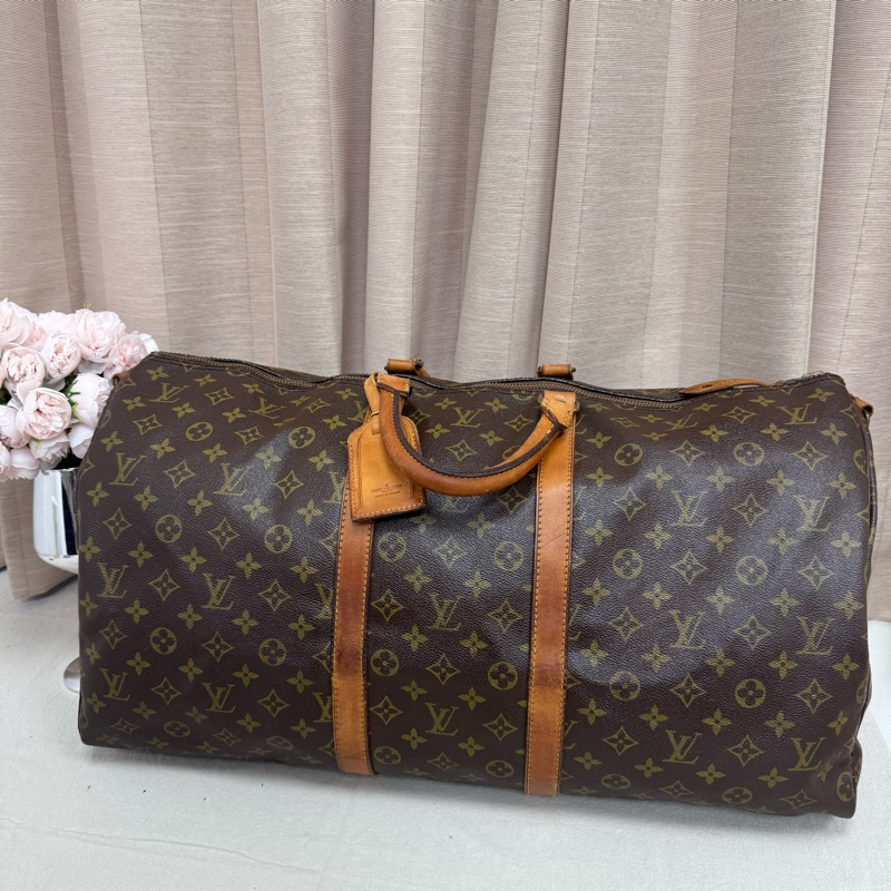 Louis Vuitton Keepall 50旅行袋 vintage 中古 二手 手提 斜背-2
