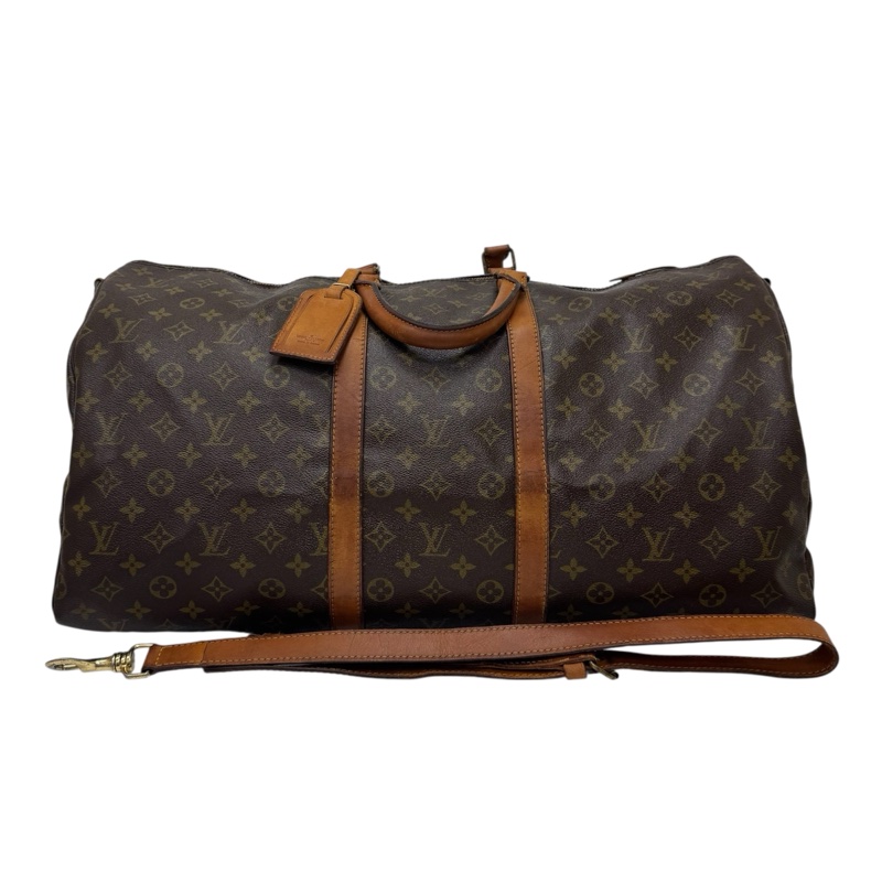Louis Vuitton Keepall 50旅行袋 vintage 中古 二手 手提 斜背-7