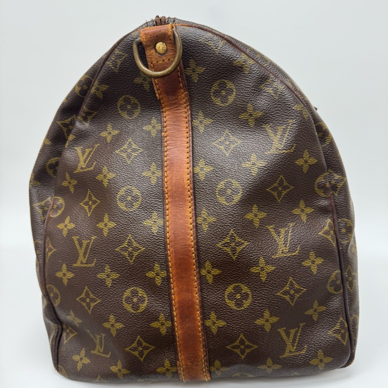 Louis Vuitton Keepall 50旅行袋 vintage 中古 二手 手提 斜背-10