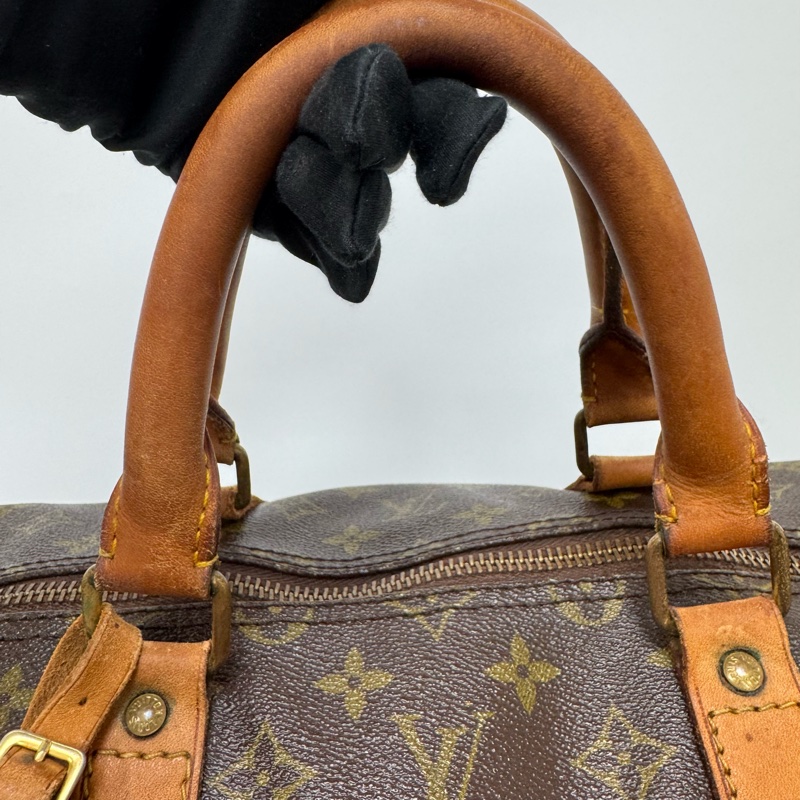 Louis Vuitton Keepall 50旅行袋 vintage 中古 二手 手提 斜背-15