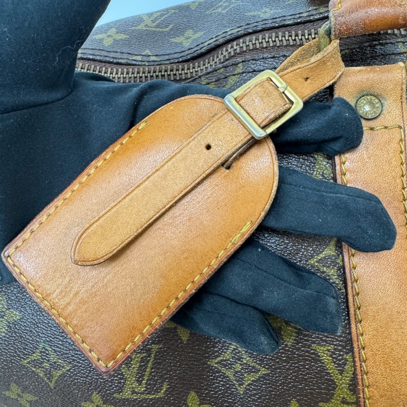 Louis Vuitton Keepall 50旅行袋 vintage 中古 二手 手提 斜背-17