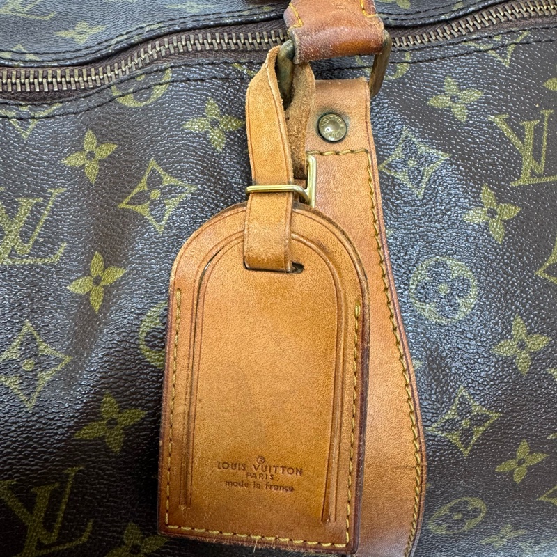 Louis Vuitton Keepall 50旅行袋 vintage 中古 二手 手提 斜背-18