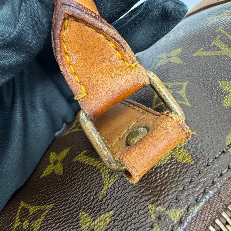 Louis Vuitton Keepall 50旅行袋 vintage 中古 二手 手提 斜背-21