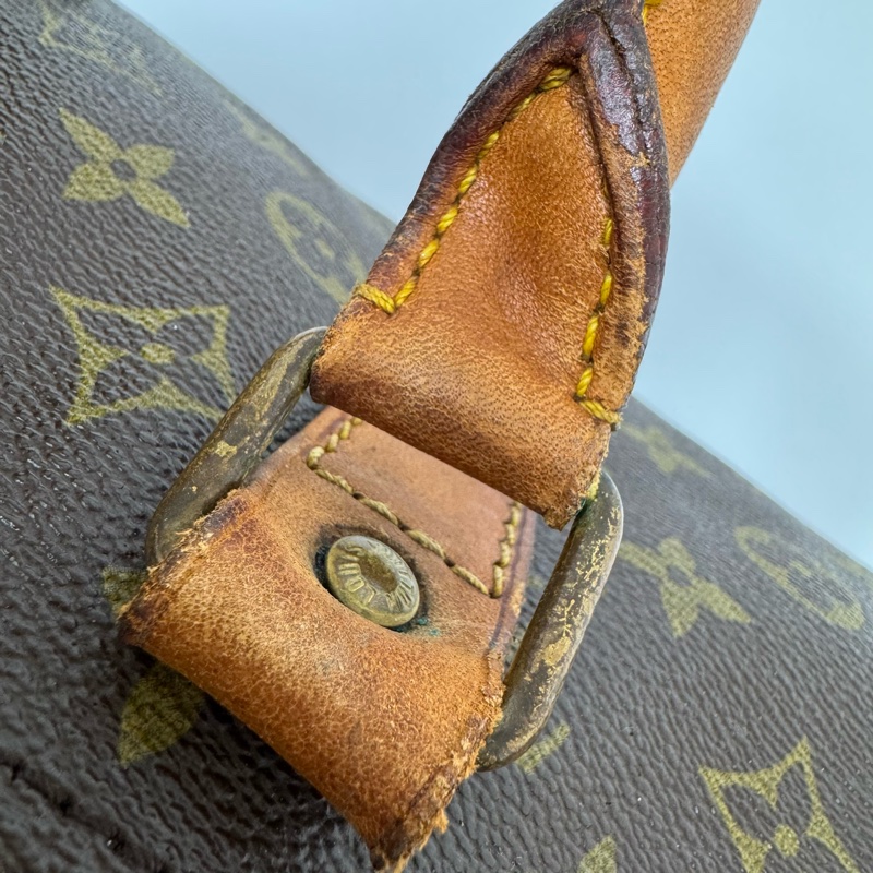 Louis Vuitton Keepall 50旅行袋 vintage 中古 二手 手提 斜背-22