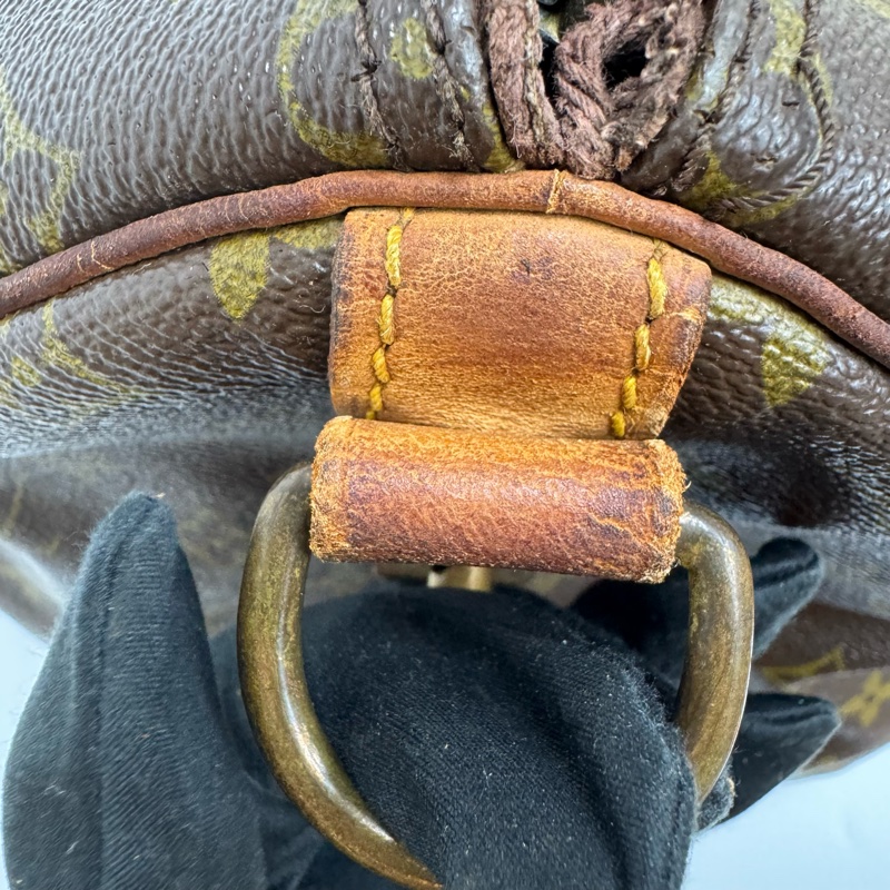 Louis Vuitton Keepall 50旅行袋 vintage 中古 二手 手提 斜背-25