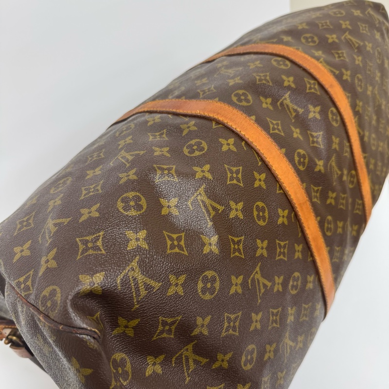 Louis Vuitton Keepall 50旅行袋 vintage 中古 二手 手提 斜背-30