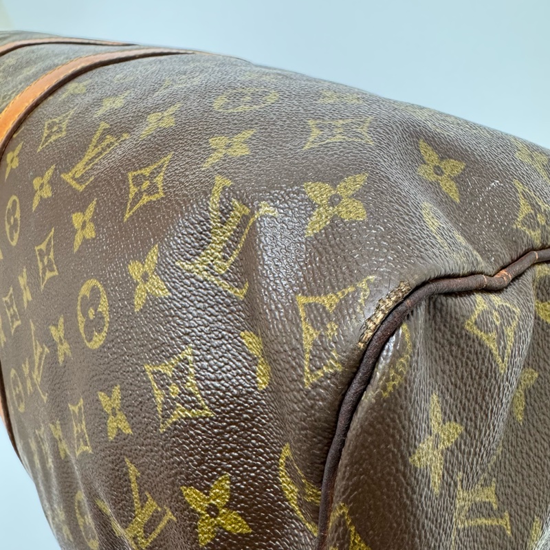 Louis Vuitton Keepall 50旅行袋 vintage 中古 二手 手提 斜背-36