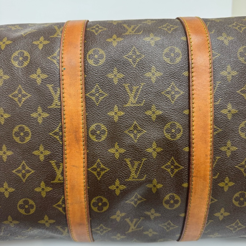 Louis Vuitton Keepall 50旅行袋 vintage 中古 二手 手提 斜背-37