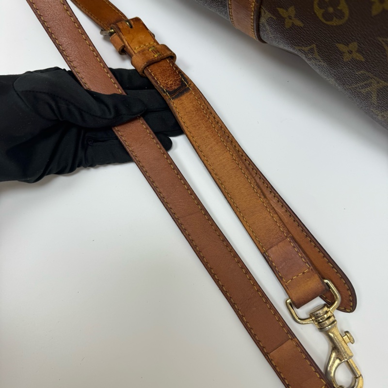 Louis Vuitton Keepall 50旅行袋 vintage 中古 二手 手提 斜背-45