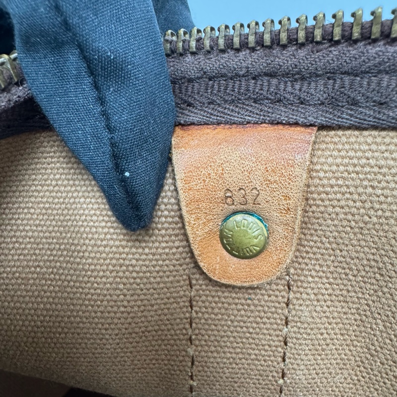 Louis Vuitton Keepall 50旅行袋 vintage 中古 二手 手提 斜背-51