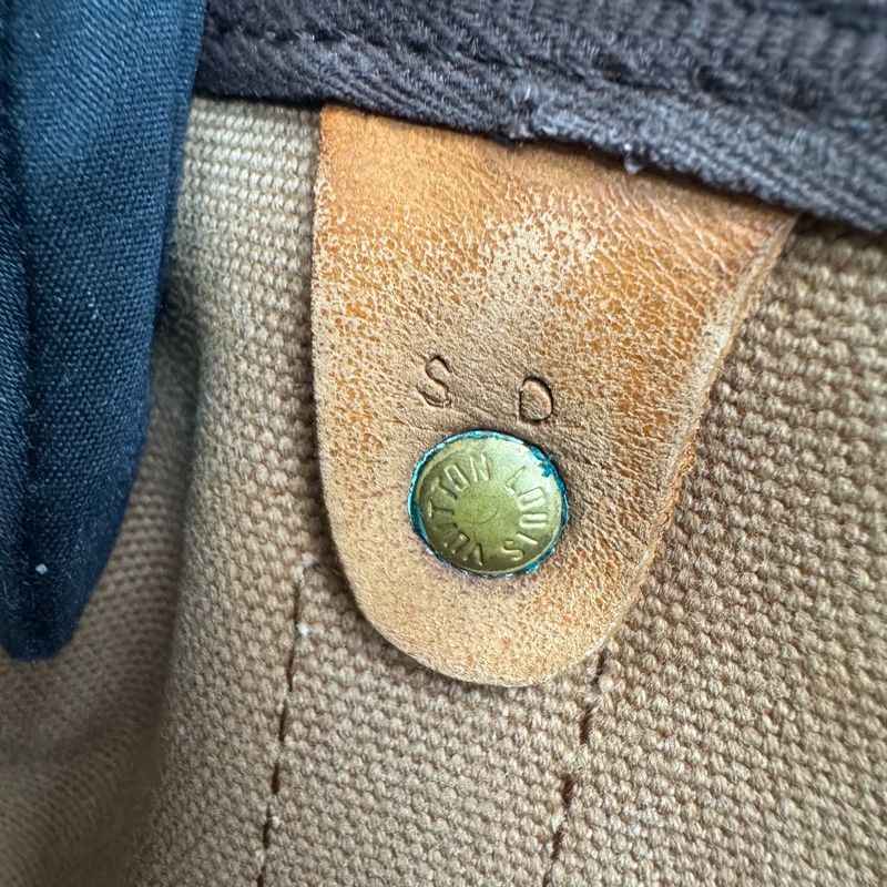 Louis Vuitton Keepall 50旅行袋 vintage 中古 二手 手提 斜背-52