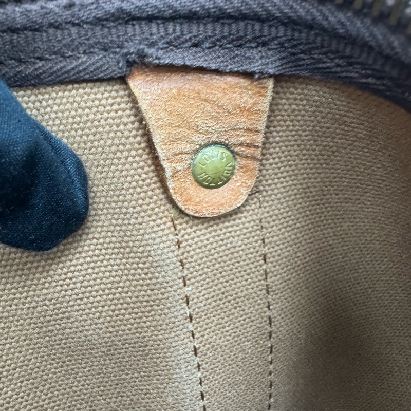 Louis Vuitton Keepall 50旅行袋 vintage 中古 二手 手提 斜背-54