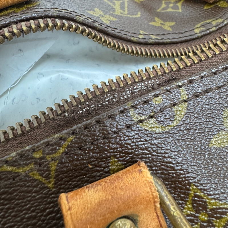 Louis Vuitton Keepall 50旅行袋 vintage 中古 二手 手提 斜背-57