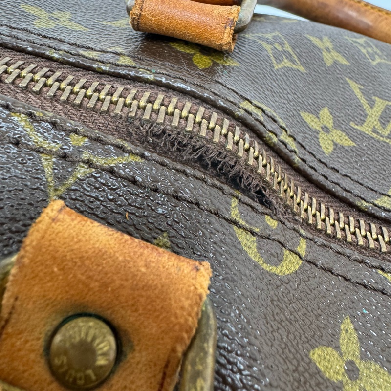 Louis Vuitton Keepall 50旅行袋 vintage 中古 二手 手提 斜背-58