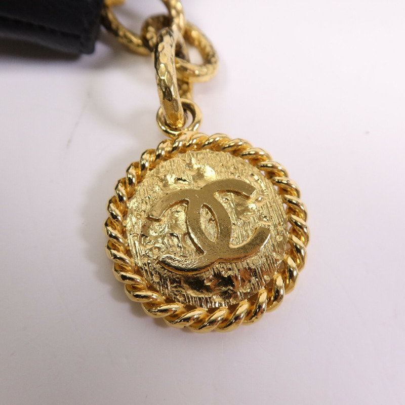 CHANEL 牛皮皮革Vintage Tote Bag金扣手挽袋-6