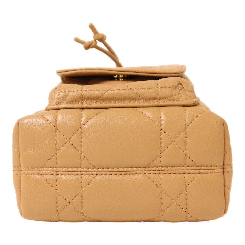 Dior 牛皮皮革Nano Caro Bucket Bag金扣手挽肩背兩用袋-3