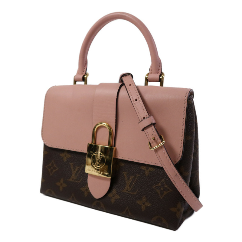 LOUIS VUITTON Monogram Locky BB金扣手挽肩背兩用袋-2
