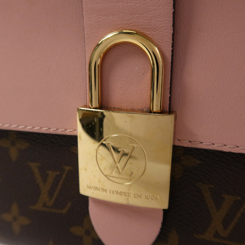LOUIS VUITTON Monogram Locky BB金扣手挽肩背兩用袋-6