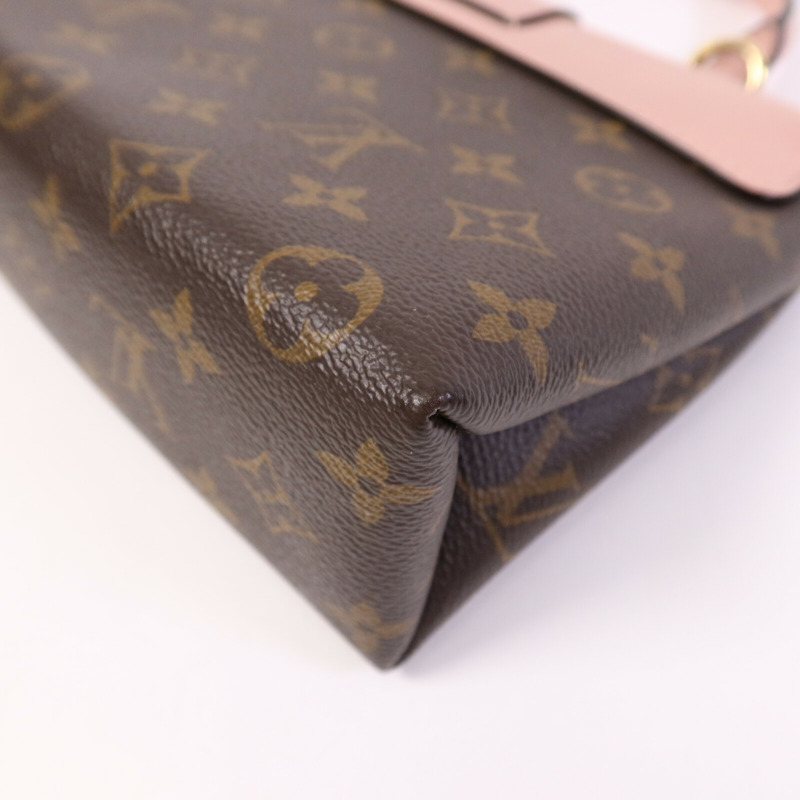 LOUIS VUITTON Monogram Locky BB金扣手挽肩背兩用袋-12