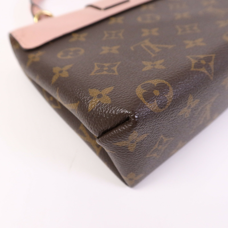 LOUIS VUITTON Monogram Locky BB金扣手挽肩背兩用袋-13