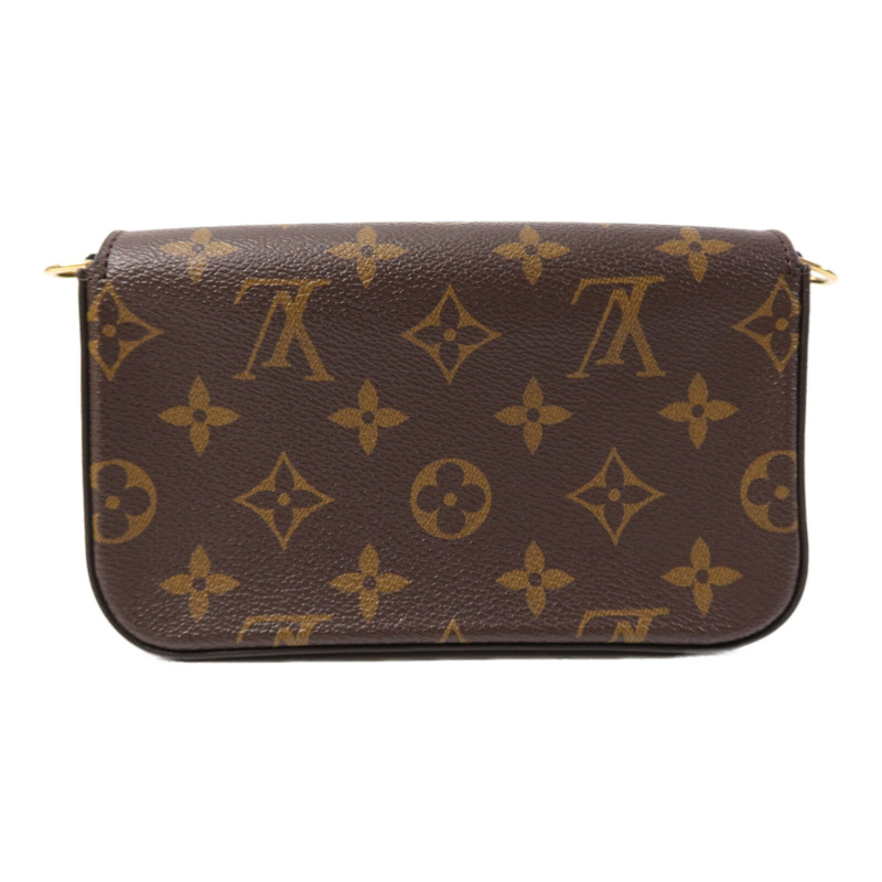 LOUIS VUITTON Monogram Felicie Strap & Go金扣肩背袋-1